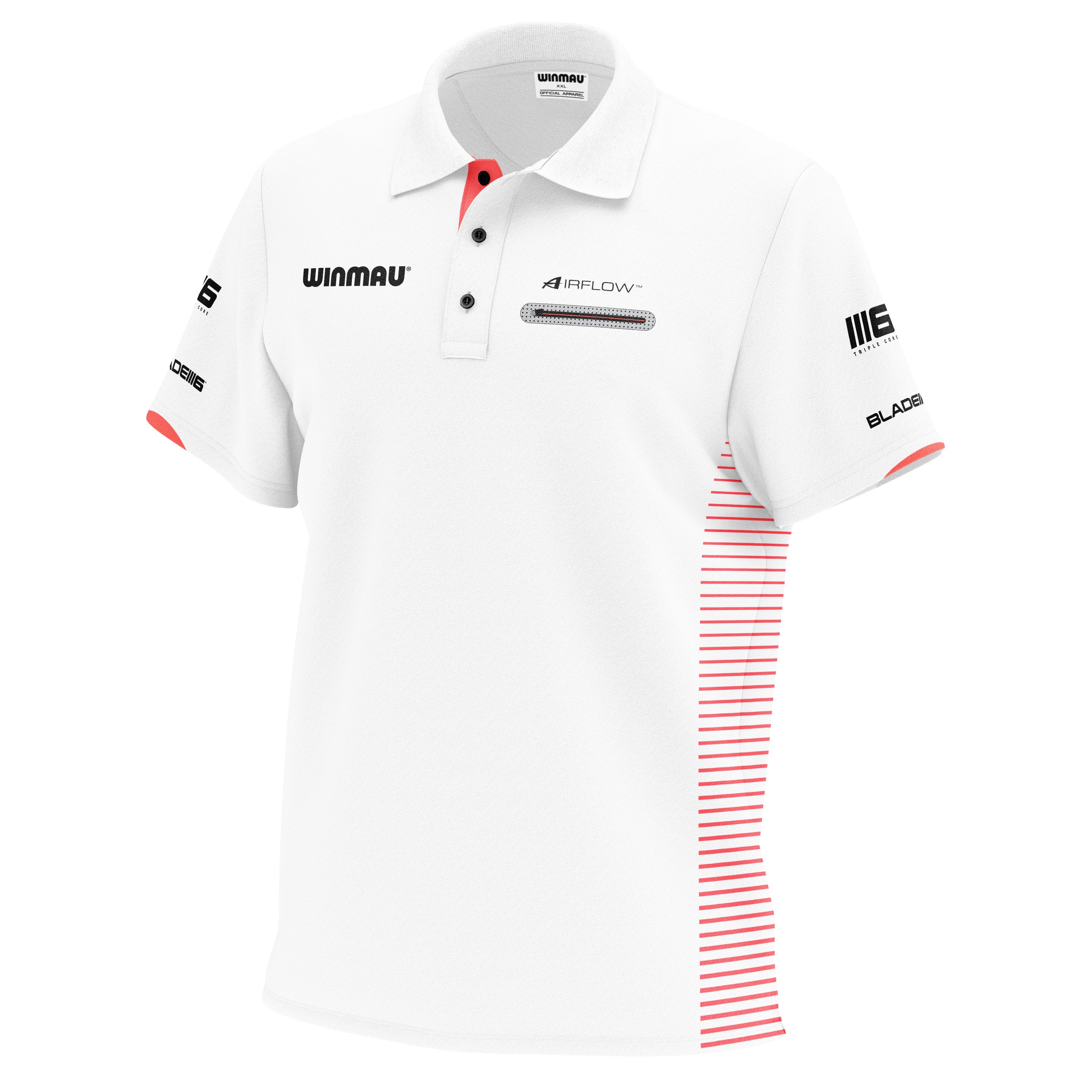 Pro-Line Tour Polo White Blade 6