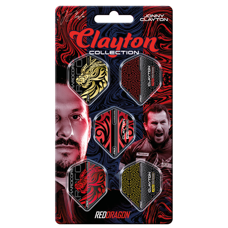 Jonny Clayton Hardcore Flight Collection Card