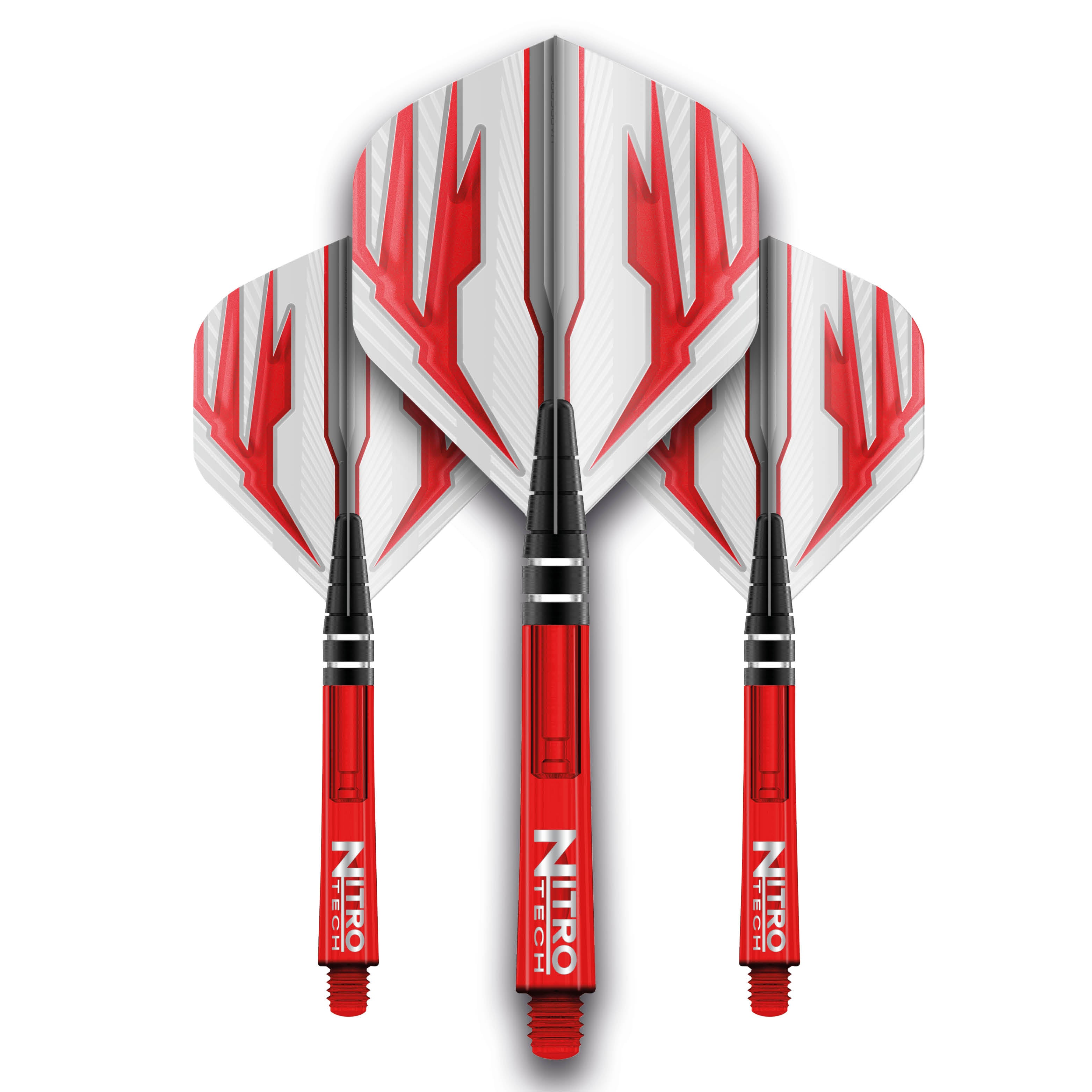 Flight & Shaft Combo - Nitrotech Red