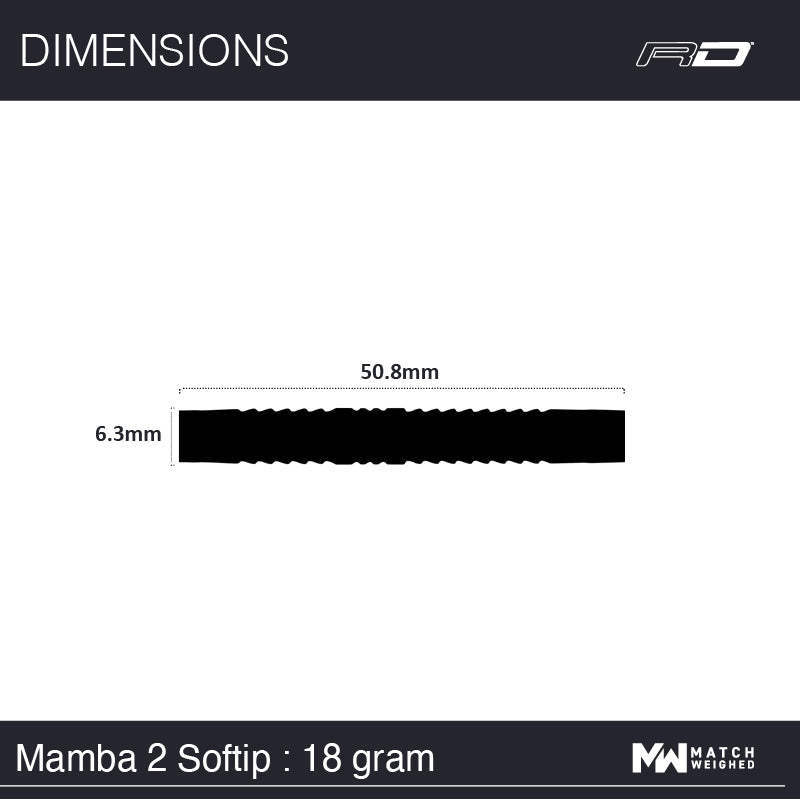 Peter Wright Mamba 2 Soft Tip