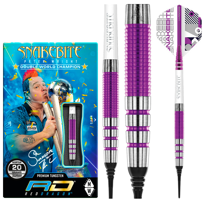 Peter Wright Snakebite PL15 Medusa Soft Tip