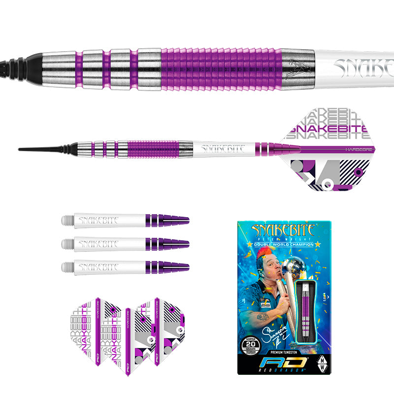 Peter Wright Snakebite PL15 Medusa Soft Tip