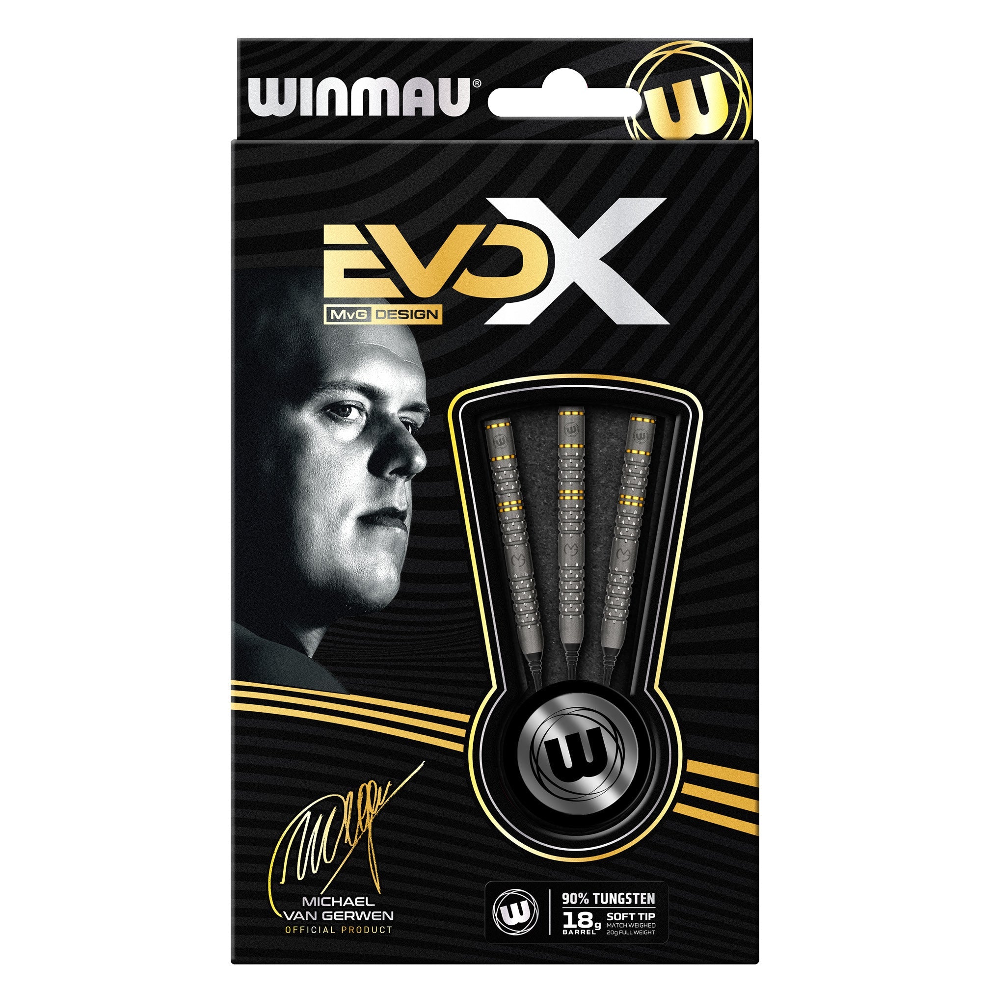 MVG Evo X Darts 90% Soft Tip