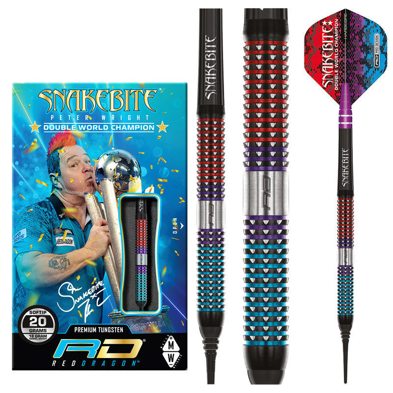 Peter Wright Snakebite Spirit Soft Tip