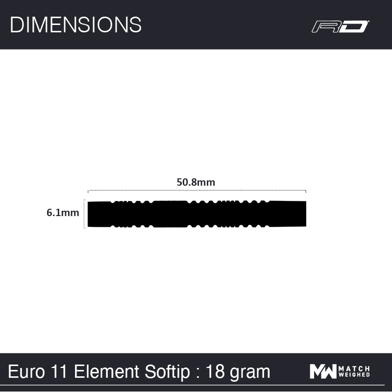 Peter Wright Euro 11 Element Soft Tip