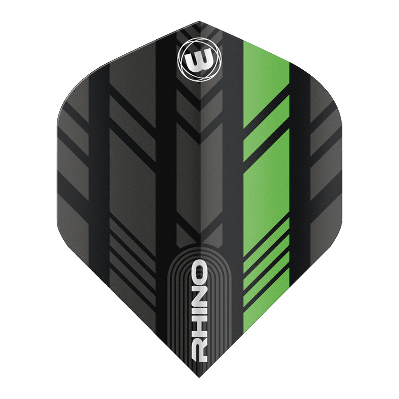 Black & Green Rhino Standard