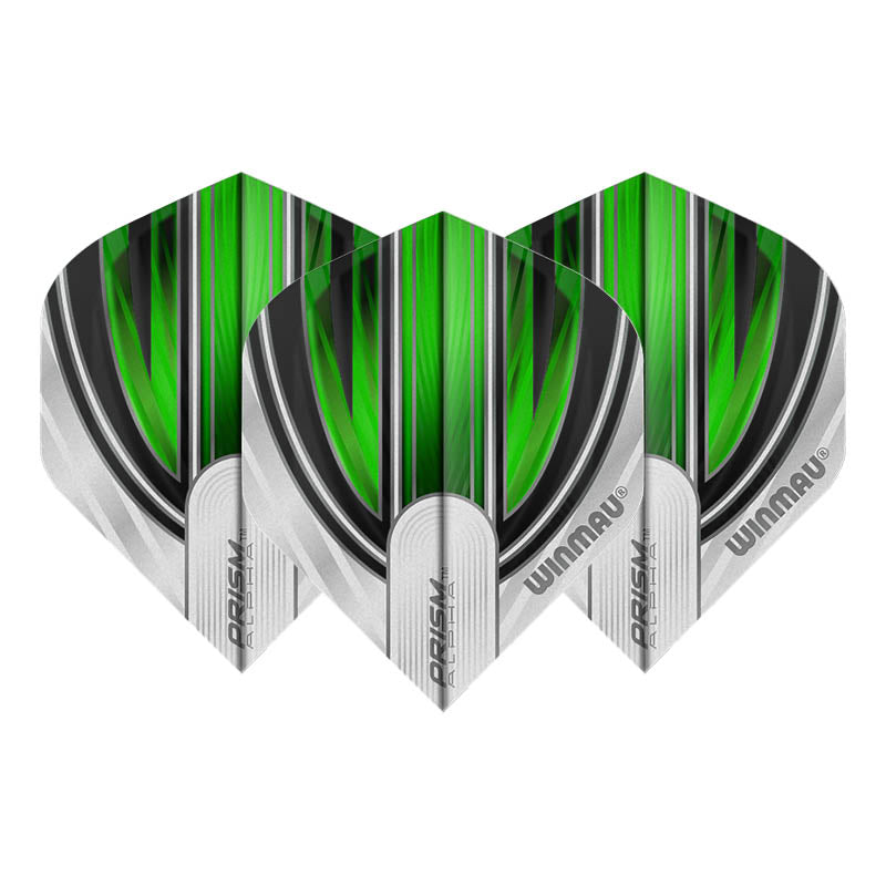 White, Black & Green Prism Alpha Standard
