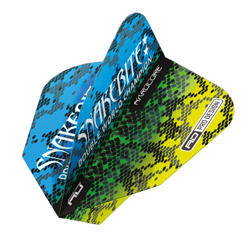 Peter Wright Snakebite Multi Snakeskin Red Hardcore V-Standard