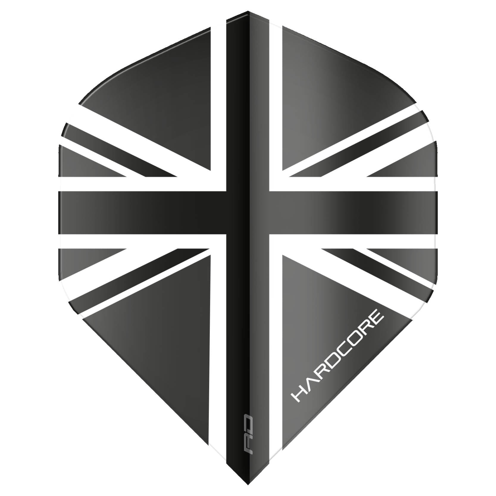 Black Union Jack Hardcore Standard