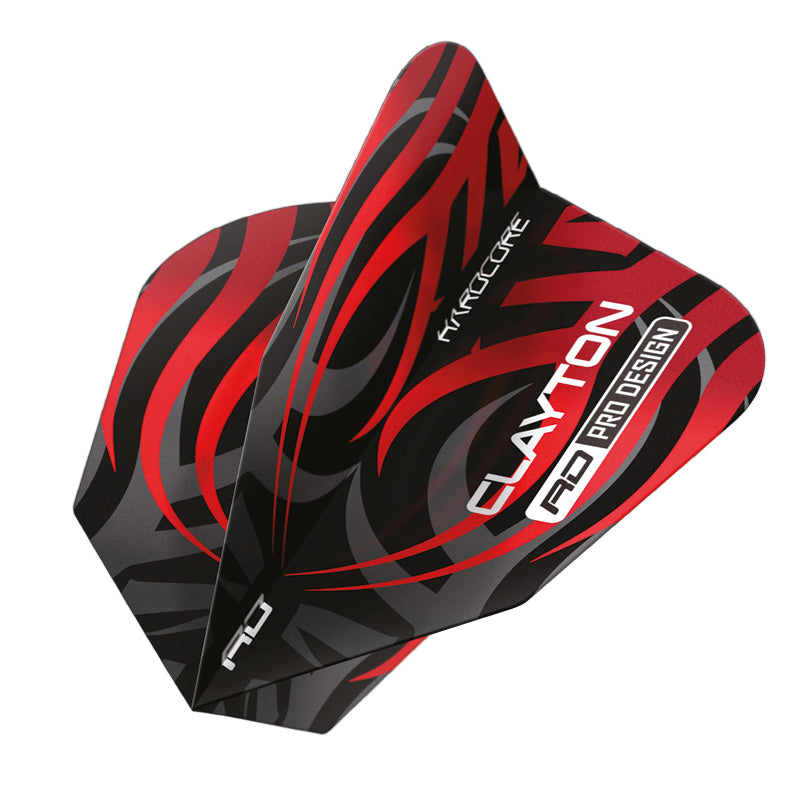Jonny Clayton Black & Red Tribal Hardcore V Standard