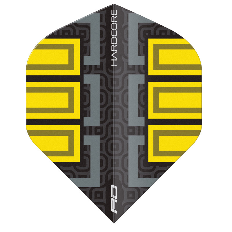 Black & Yellow Blocks Hardcore Radical Standard