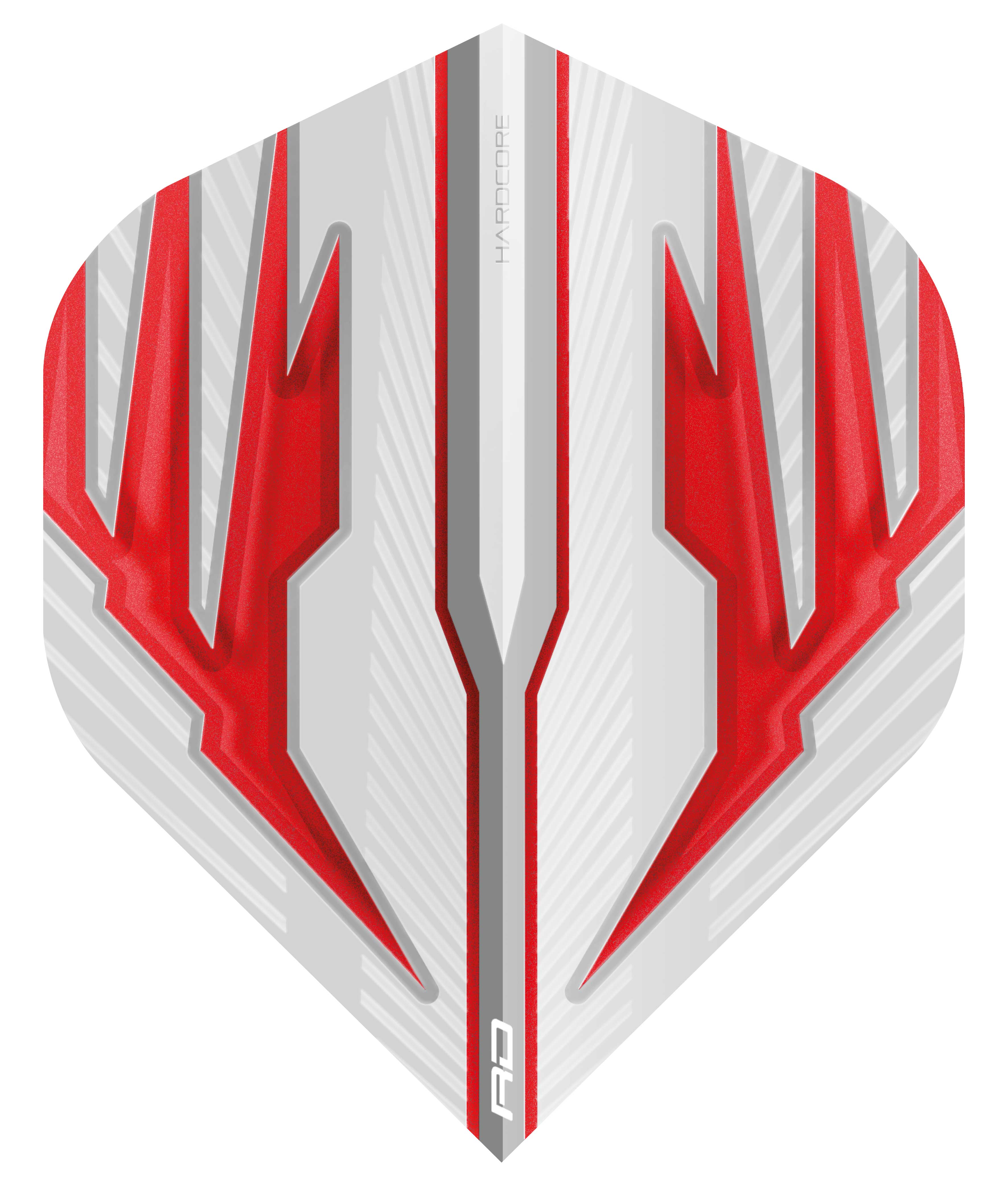 White & Red Hardcore Radical Standard