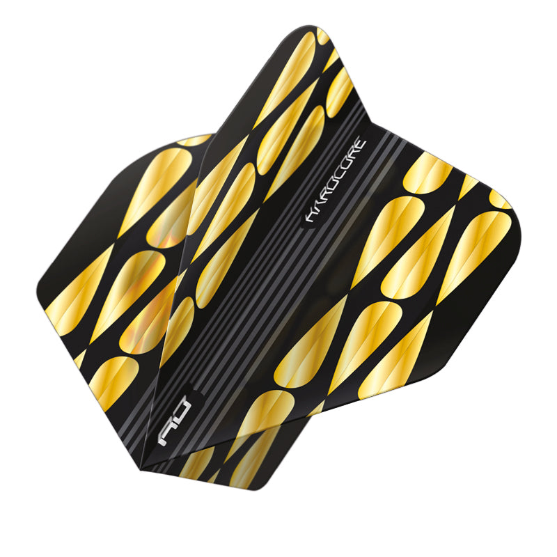 Gold & Black Teardrop Hardcore Premium Standard