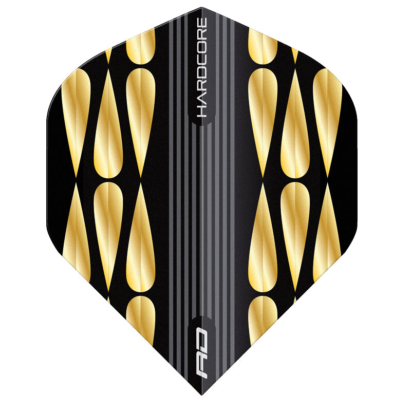 Gold & Black Teardrop Hardcore Premium Standard