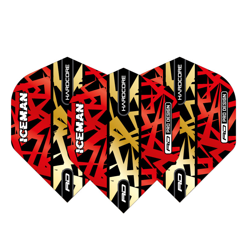 Gerwyn Price Red & Gold Hardcore Premium Standard