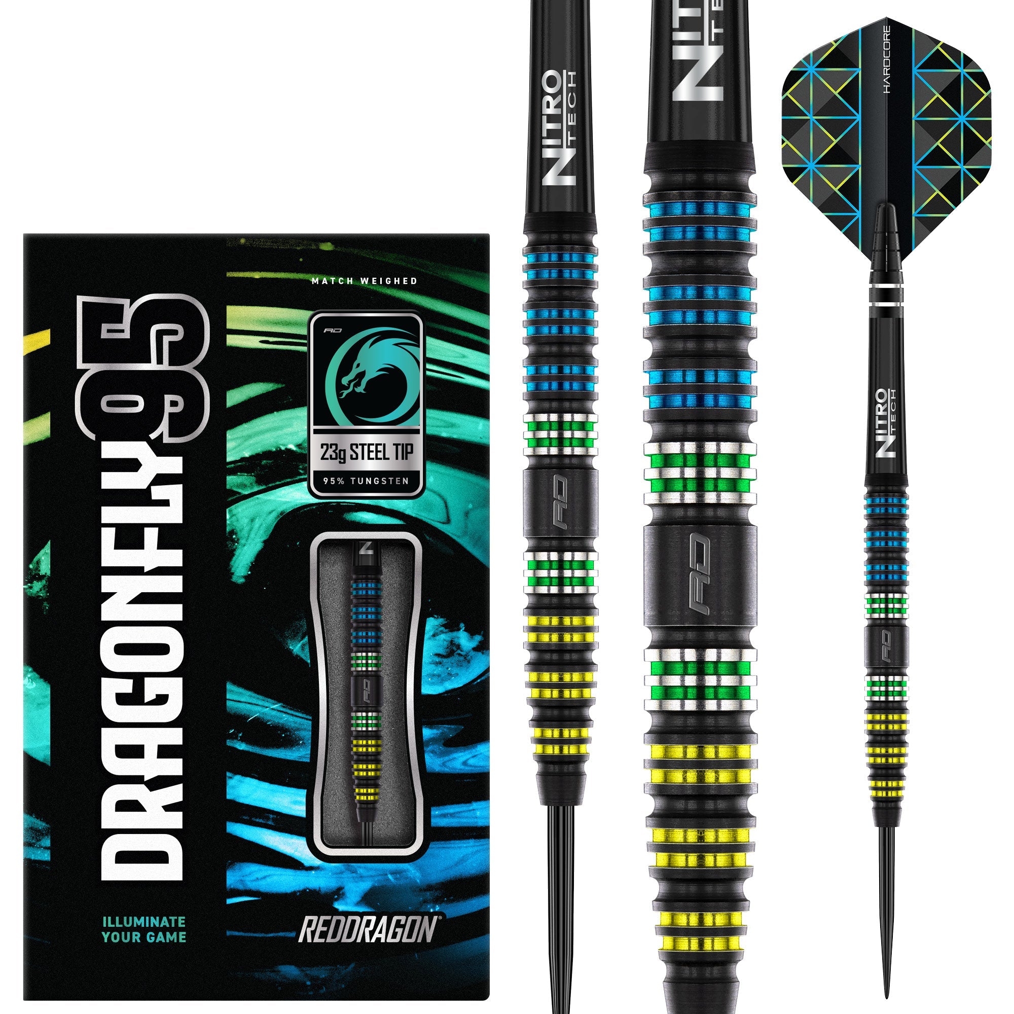 Dragonfly 95 Black - Tapered