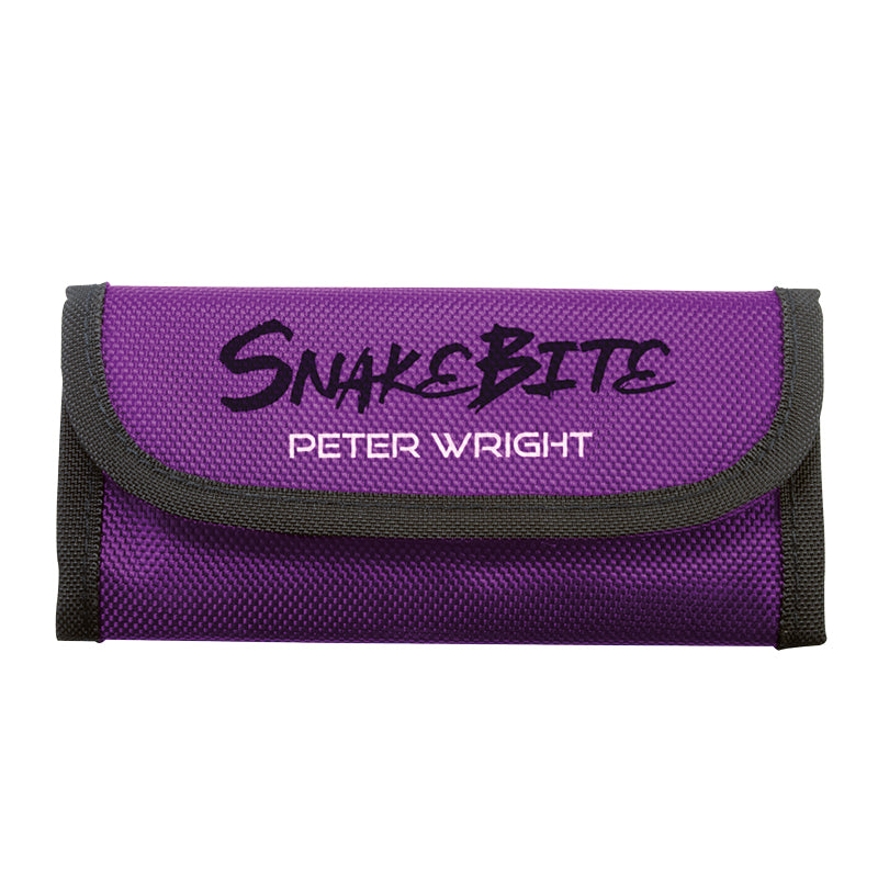 Snakebite Trifold Wallet - Purple